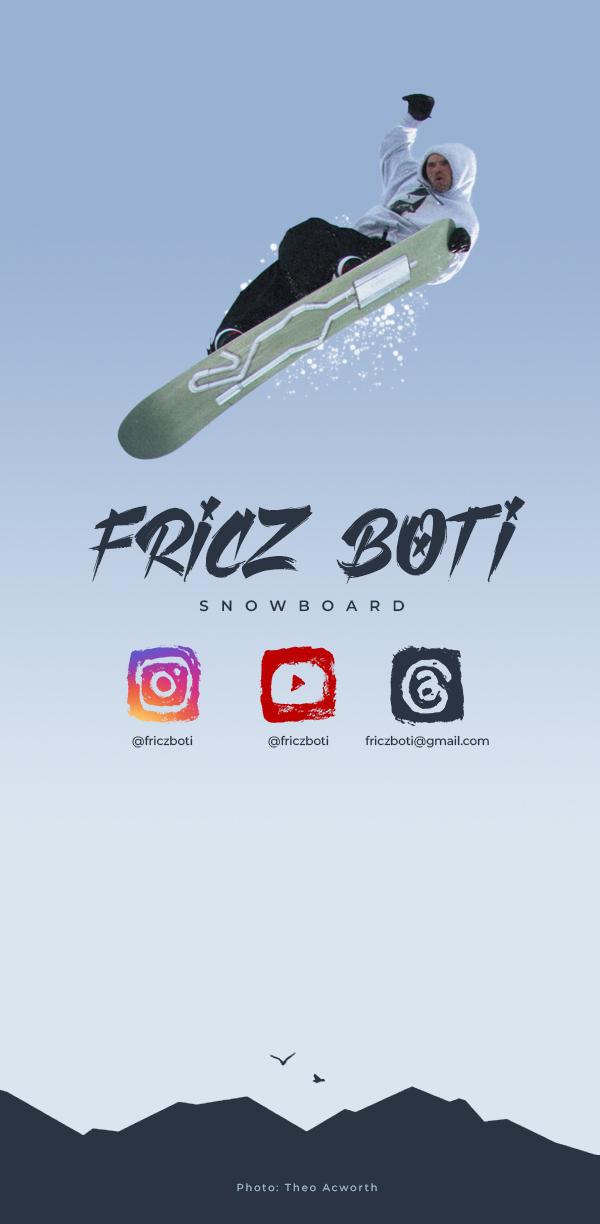 Fricz Boti snowboard mobil